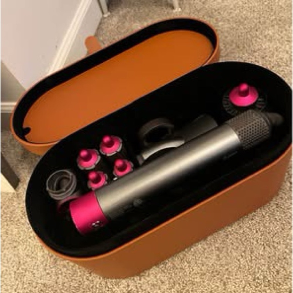 Dyson Hair Styling Set with Pink and Black